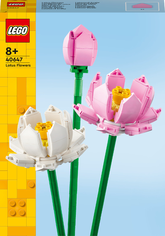 LEGO 40647 Kwiaty lotosu Świat Zabawek