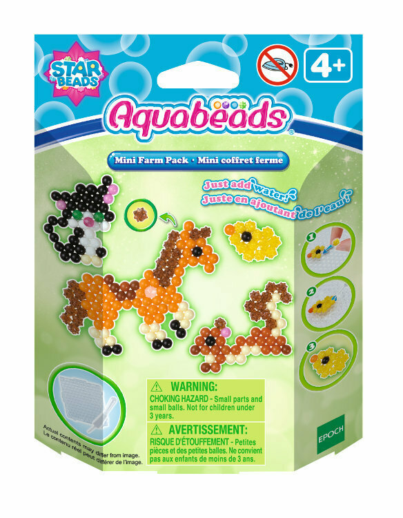 Aquabeads Mały zestaw kreatywny 31771 3 wzory - Świat Zabawek